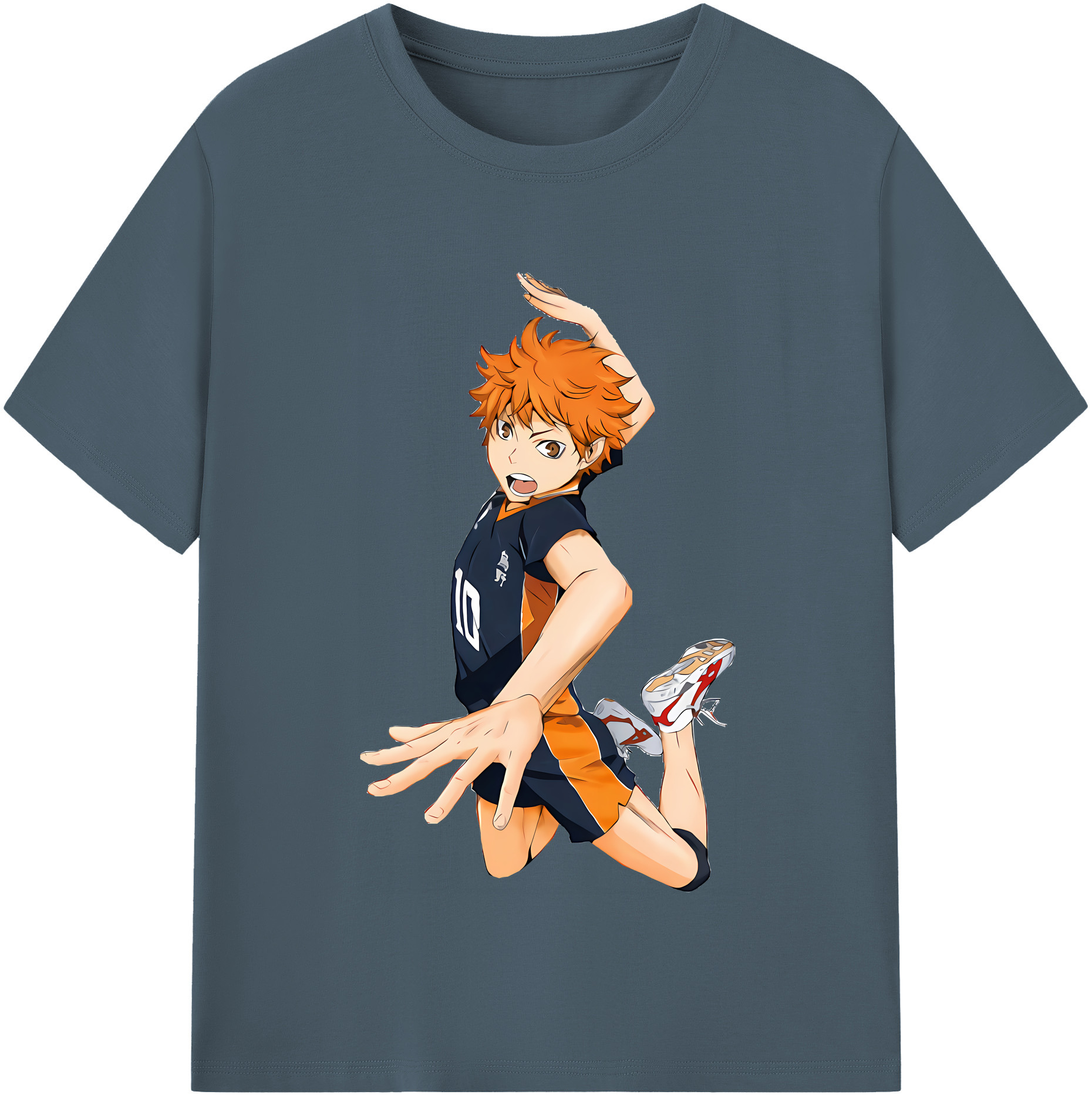 （画像用） ハイキュー!! Haikyu!! 綿100％半袖Tシャツ（フロントプリント）